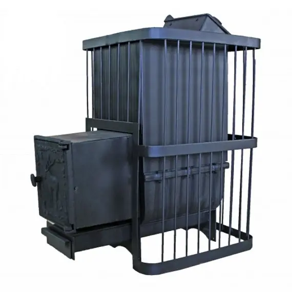 Печь банная ComfortProm ЧУГУН, для парной 20 м³, закрытая каменка