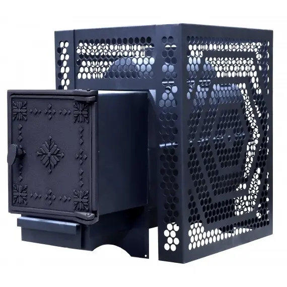 Печь банная ComfortProm ЧУГУН СТАНДАРТ - 20 м³, чугунная дверь