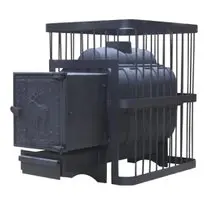 Печь для бани "ComfortProm ЧУГУН ПРЕМИУМ, чугунная дверь"