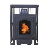 Печь для бани "ComfortProm ЧУГУН ПРЕМИУМ, дверь со стеклом"