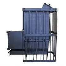 Печь для бани "ComfortProm ЧУГУН ПРЕМИУМ, дверь со стеклом, закрытая каменка"