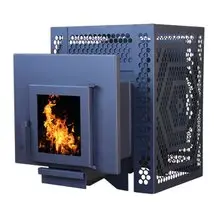 Печь для бани "ComfortProm СТАЛЬ СТАНДАРТ, дверь со стеклом"