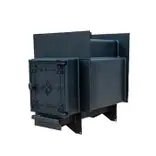 Печь для бани "ComfortProm СТАЛЬ 8 мм БЕЗ ВЫНОСА, чугунная дверь"