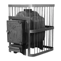 Печь для бани "ComfortProm ЧУГУН БЕЗ ВЫНОСА, чугунная дверь"