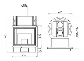 Печь для бани Мета-Бел "ПБМ 20 LUX"