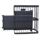 Печь для бани "ComfortProm СТАЛЬ, чугунная дверь со стеклом"