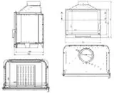 Каминная топка "ECO iMax 14 D"