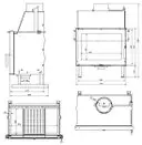 Каминная топка "KFD ECO 70"