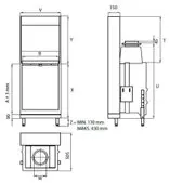 Каминная топка "KFD Linea V 810 4.0"