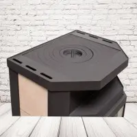 Печь-камин "Ока с плитой"