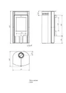 Печь-камин "Сена"